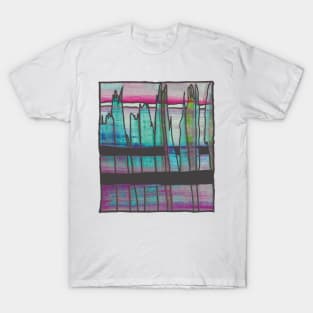 Liminal Space Winter Abstraction T-Shirt